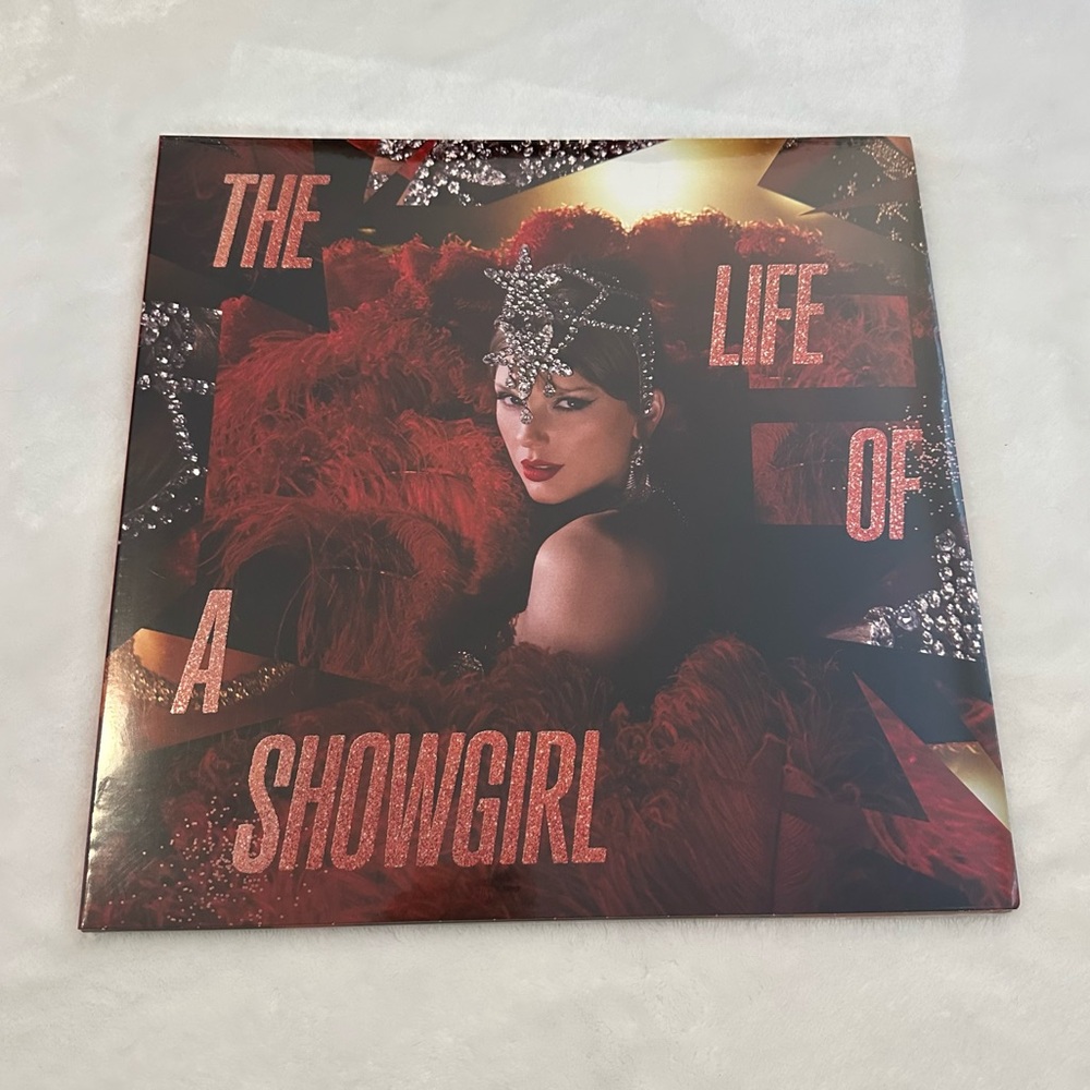 The Life of a Showgirl Vinyl (Red Lipstick & Lace)